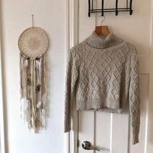 Forever 21 Cowl Neck Knit Sweater